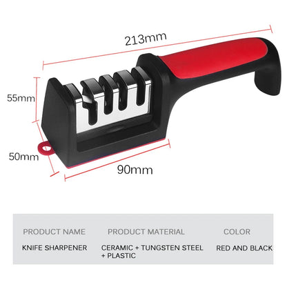 Kitchen 3/4-Segment Knife Sharpener